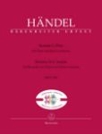 HANDEL:SONATA C-DUR HWV 365 FOR RECORDER (OR FLUTE) AND BASSO CONTINUO