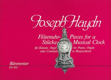 HAYDN:PIECES FOR A MUSICAL CLOCK FOR PIANO,ORGAN OR HARPSICHORD