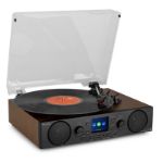 Audizio Tulsa Audio Centre with Record Player DAB+ Radio