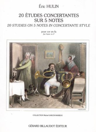 HULIN E:20 ETUDES CONCERTANTESSUR HORN IN F