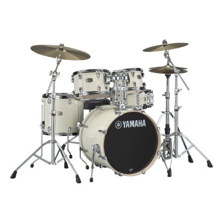 YAMAHA SET BOBNOV STAGE CUSTOM BIRCH SBP2F5 CLASSIC WHITE+HW680