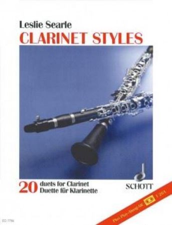 SEARLE:CLARINET STYLES 20 DUETS FOR CLARINET