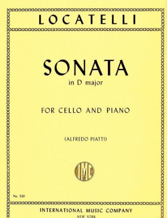 LOCATELLI:SONATA D MAJOR CELO