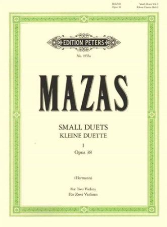 MAZAS:KLEINE DUETTR OP.38 HEFT 1 2 VIOLINEN