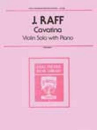 RAFF:CAVATINA VIOLIN AND PIANO