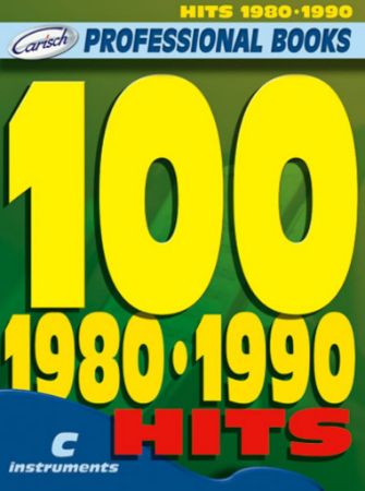 100 HITS 1980-1990 PROFESSIONAL BOOKS C INSTRUMENTS