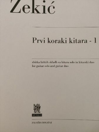 ZEKIĆ:PRVI KORAKI 1 KITARA