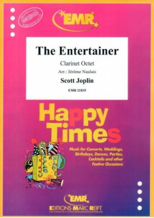 JOPLIN/NAULAIS:THE ENTERTAINER CLARINET OCTET