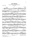 BRUCH:8 STUCKE/EIGHT PIECES  OP.83 FOR CLARINET(VIOLIN),VIOLA(CELLO) AND PIANO