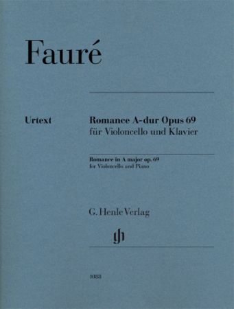 FAURE:ROMANCE IN A OP. 69 FOR VIOLONCELLO AND PIANO