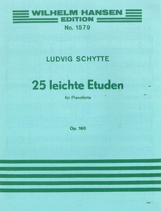 SCHYTTE:25 LEICHTE ETUDEN OP.160 PIANO
