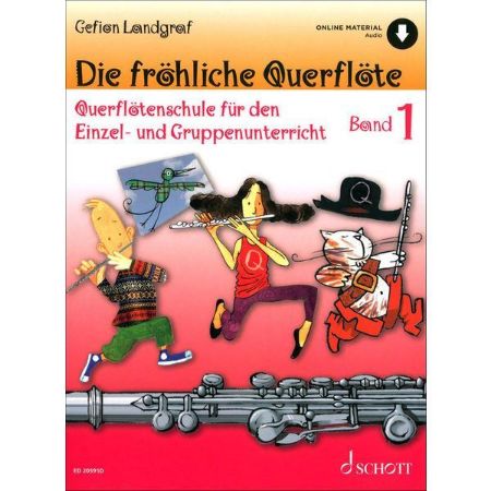 LANDGRAF:DIE FROHLICHE QUERFLOTE BAND 1 + AUDIO ACCESS