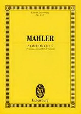 MAHLER:SYMPHONY NO. 5 C-MOL, STUDY SCORE