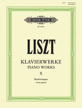 LISZT:PIANO WORKS  VOL.10