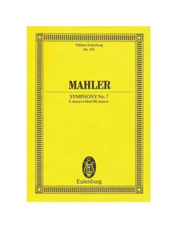 MAHLER:SYMPHONY NO.7 STUDY SCORE