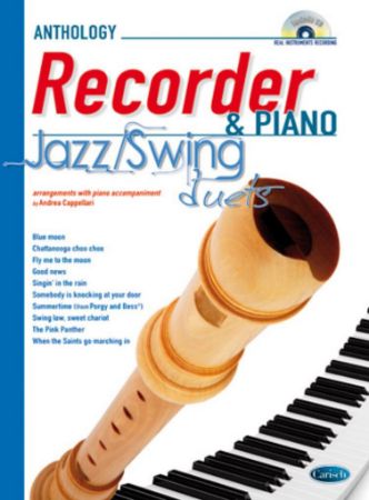 RECORDER & PIANO JAZZ/SWING DUETS +CD