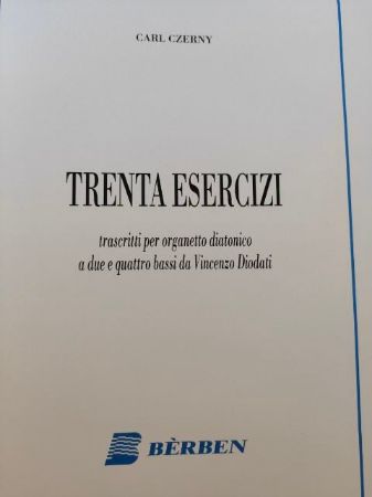 CZERNY:TRENTA (30) ESERCIZI AKKORDEON