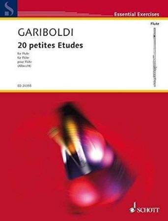 GARIBOLDI:20 PETITES ETUDES FOR FLUTE