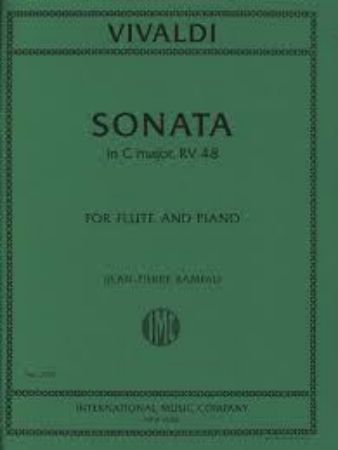 VIVALDI:SONATA IN C MAJOR RV 48 FLUTE AND PIANO