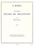 BOZZA:QUATORZE (14) ETUDES DE MECANISME CLARINETTE