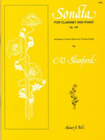 STANFORD:SONATA,CLARINET & PIANO OP.129