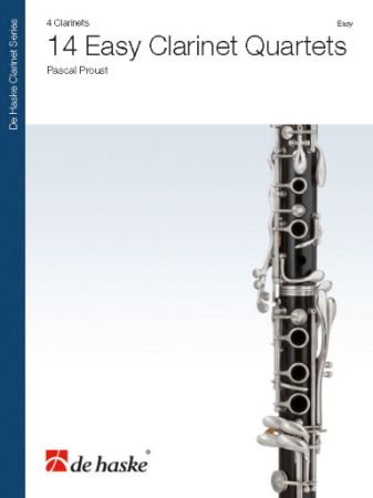 PROUST:14 EASY CLARINET QUARTETS