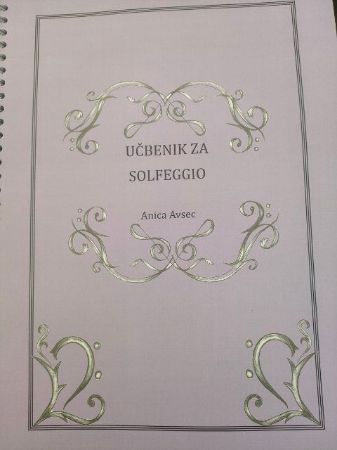 AVSEC:UČBENIK ZA SOLFEGGIO ZA VIŠJO STOPNJO OSNOVNEGA GLAS.IZOBRAŽEVANJA