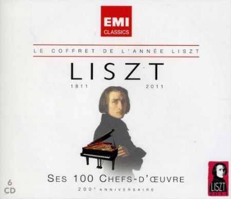 LISZT SES 100 CHEFS-D'OEUVRE(200TH ANNIVERSAIRE) 6CD