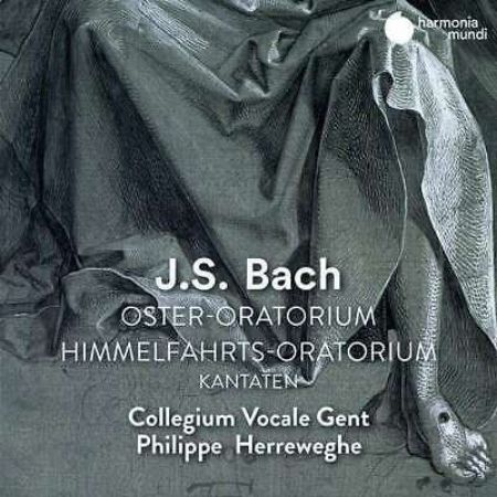 BACH J.S.:ORATORIOS EASTER & ASCENSION CANTATAS BWV 43,44 & 66/HERREWEGHE 2CD