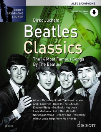 JUCHEM:BEATLES CLASSICS ALTO SAXOPHONE + AUDIO ACCESS