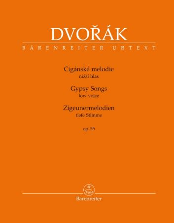 DVORAK:GYPSY SONGS OP.55 LOW VOICE