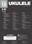 EZRA:FIRST 15 LESSONS UKULELE + AUDIO ACCESS