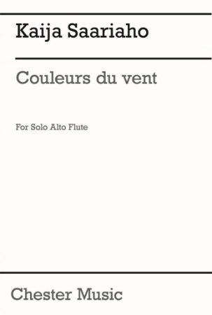 SAARIAHO:COULEURS DU VENT SOLO ALTO FLUTE