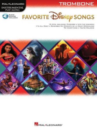 FAVORITE DISNEY SONGS PLAY ALONG TROMBONE + AUDIO ACCESS