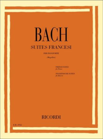 BACH J.S.:FRENCH SUITES FOR PIANO ( MUGELLINI)