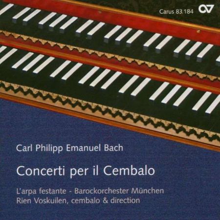 BACH C.PH.E.:CONCERTI PER IL CEMBALO