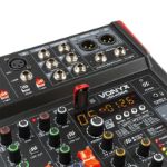 VONYX MEŠALNA MIZA VM-KG06 Music Mixer 6-Channel BT/DSP/USB Record