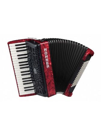 HOHNER HARMONIKA BRAVO III 96 BASNA RDEČA NEW BELLOW