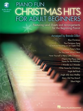 PIANO FUN CHRISTMAS HITS FOR ADULT BEGINNERS + AUDIO ACCESS