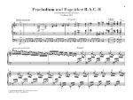 LISZT:PRALUDIUM UND FUGE UBER B-A-C-H FUR ORGEL