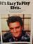 IT'S EASY TO PLAY ELVIS PIANO/VOCAL GUITAR CHORDS
