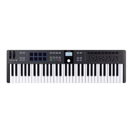 ARTURIA KEYLAB ESSENTIAL 61 MkIII BLACK MIDI KONTROLER