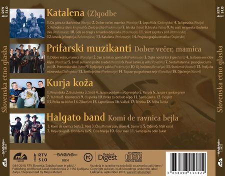 SLOVENSKA ETNO GLASBA 4CD