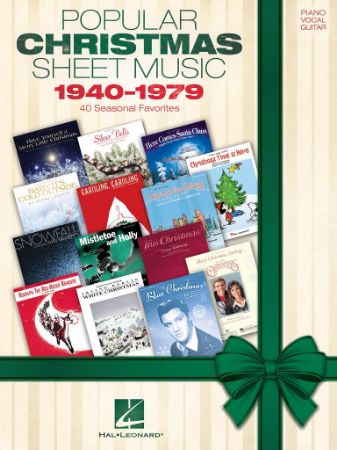 POPULAR CHRISTMAS SHEET MUSIC 1940-1979 PVG