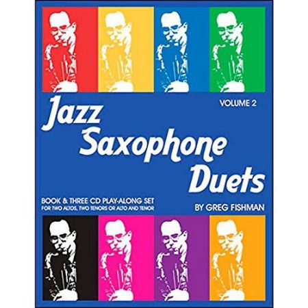 FISHMAN:JAZZ SAXOPHONE DUETS VOL.2+ 3CD