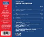 VERDI:MESSA DA REQUIEM/VARADY/MILCHEVA/SEGERSTAM 2CD