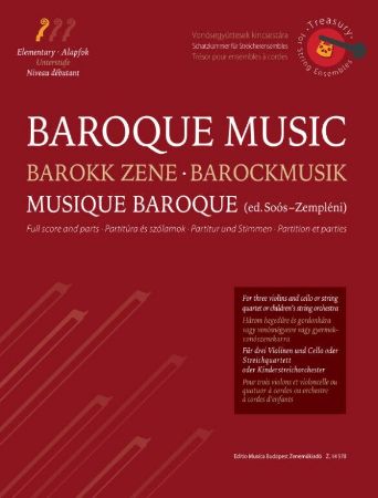 BAROQUE MUSIC FOR CHILDREN'S STRING ORCHESTRA