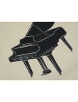 DP TORBA GRAND PIANO ČRNA/SREBRNA