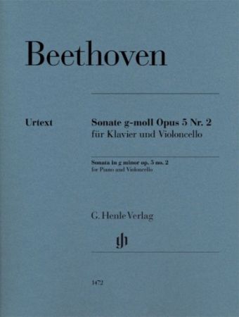 BEETHOVEN:SONATA IN G-MOLL OP.5 NO.2 FOR CELLO AND PIANO