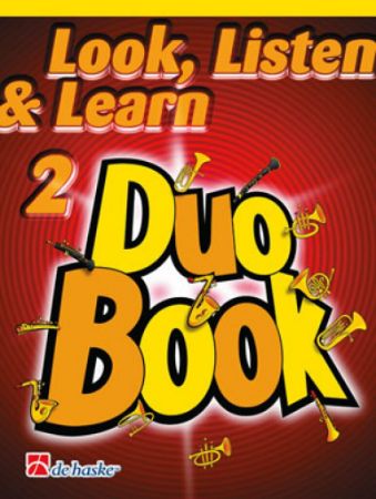 LOOK,LISTEN & LEARN DUO BOOK 2 TRUMPET/CORNET/BARITON/EUPHONIUM/HORN